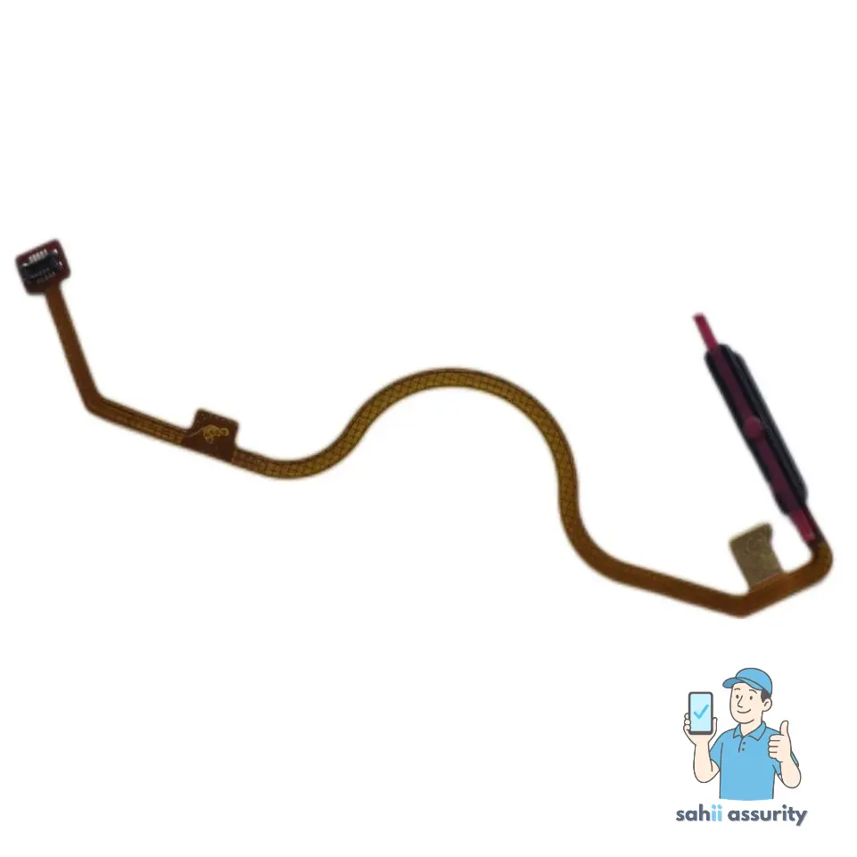 Fingerprint Sensor with Flex Cable for Infinix Note 12 White thumbnail